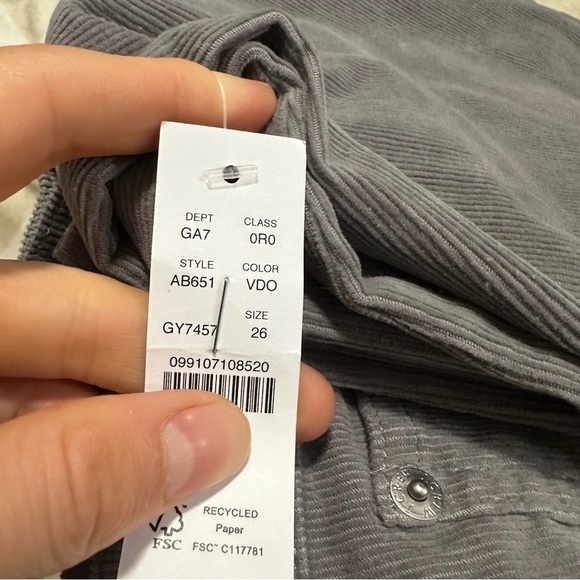 J crew vintage dove Vintage slim-straight corduroy pant - Picture 4 of 4
